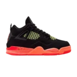 Jordan 4 Retro Black Infrared Barely Volt (PS)